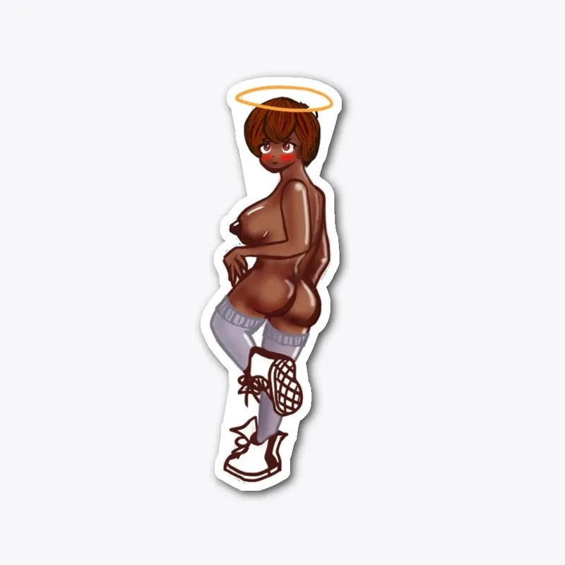 angel girl sticker *nsfw*